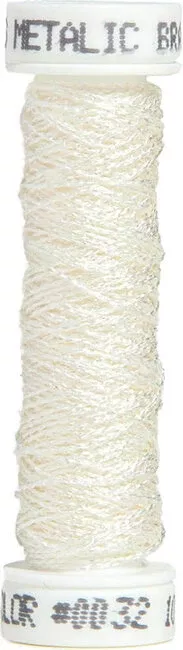 #0032 - Au Ver A Soie Metallic Braid Size 4