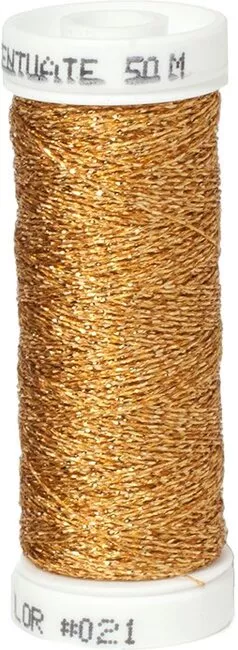 #021 - Marigold - Accentuate Metallic Thread (Blending Filament)
