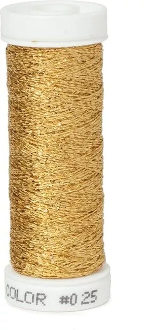 #025 - Gold - Accentuate Metallic Thread (Blending Filament)