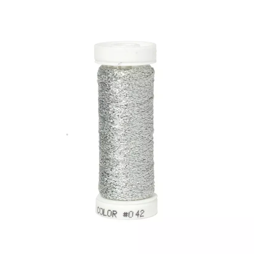 #042 - Quill Silver - Accentuate Metallic Thread (Blending Filament)