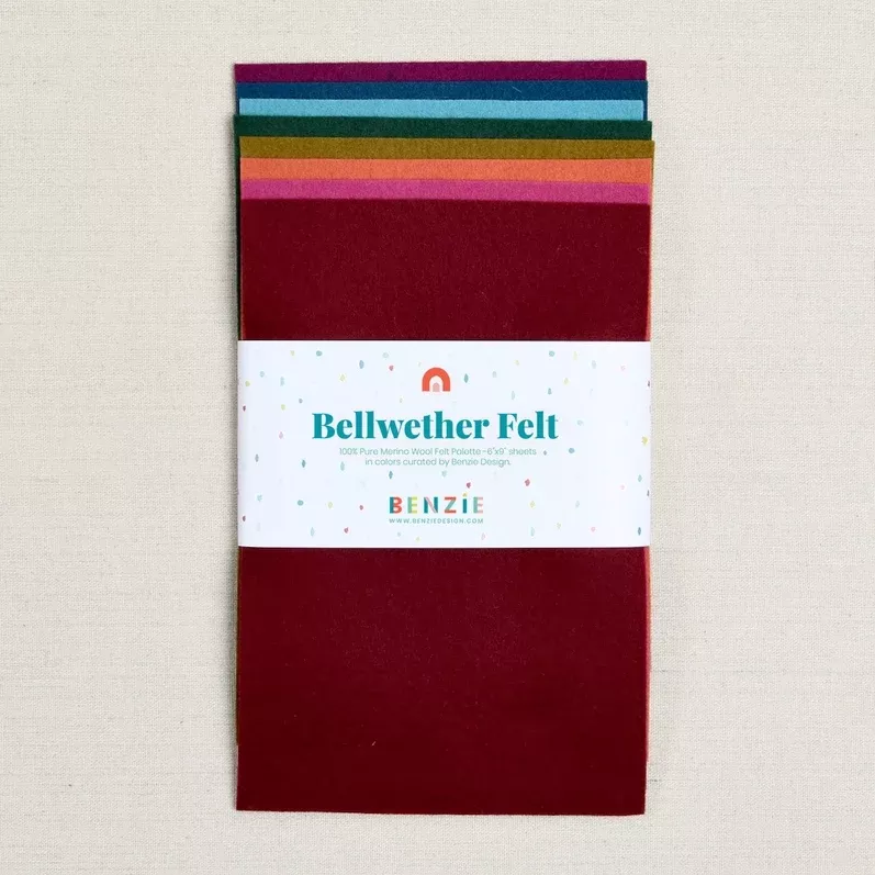 100% Wool Bellweather Felt Bundle - Baroque