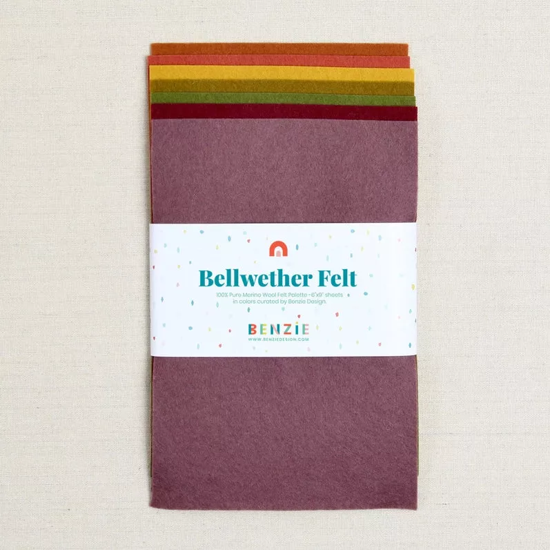 100% Wool Bellweather Felt Bundle - Goldengrove