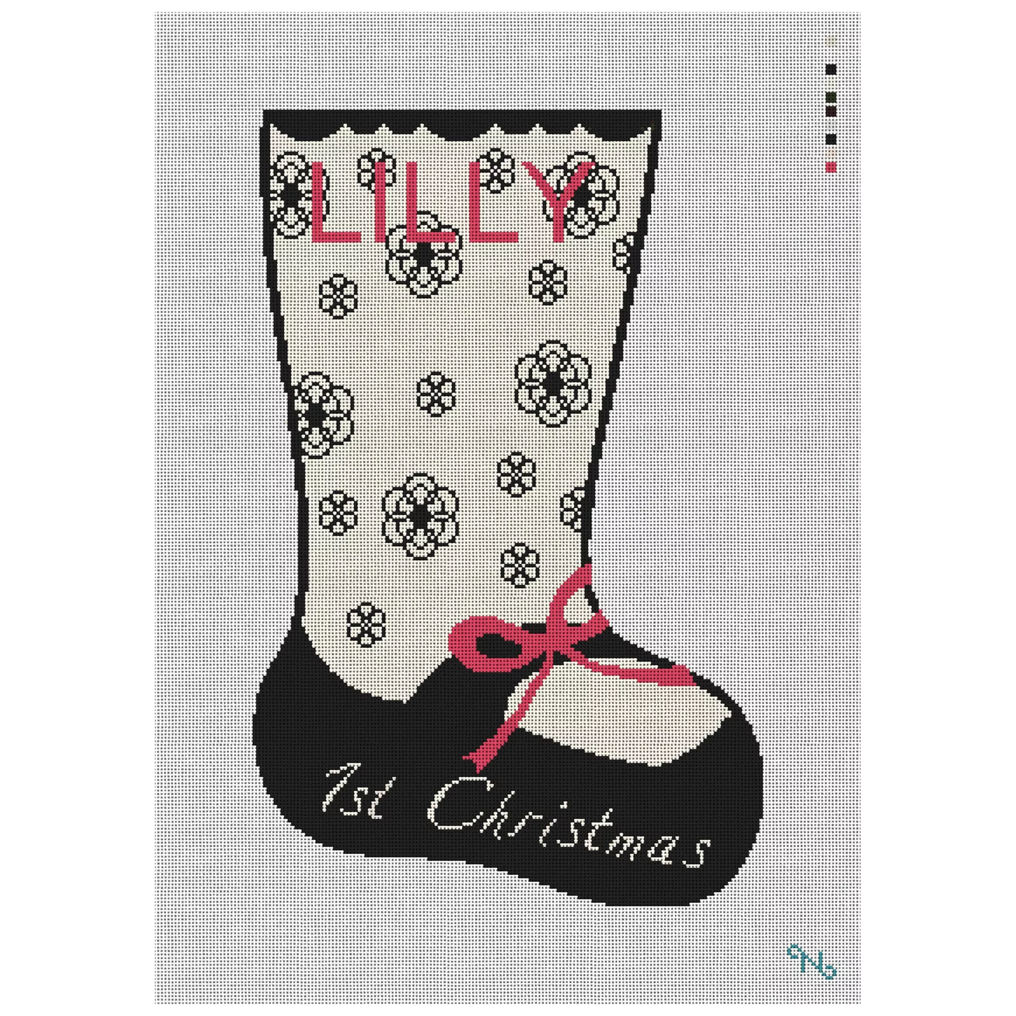 1st Christmas Needlepoint Stocking Kit