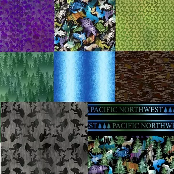 2026 All Pacific Northwest Shop Hop Fabric Bundle