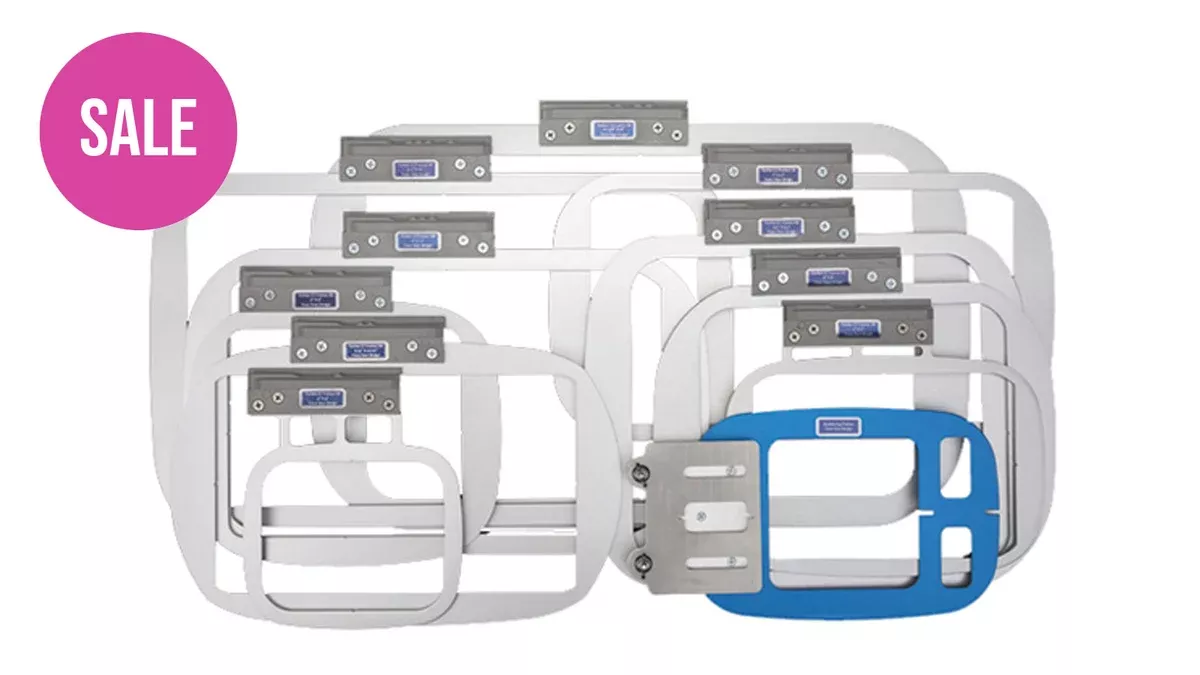 Baby Lock Durkee Exclusive 10 Hoop Set for Solaris Machines - BLPROMOSOLI