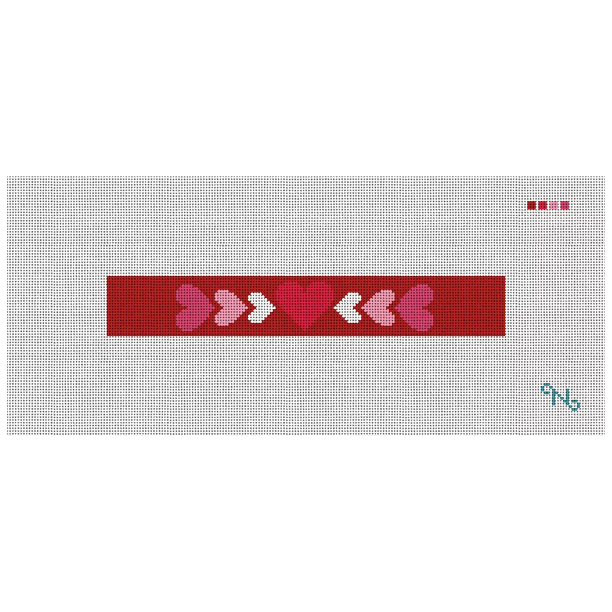 Be My Valentine Needlepoint Key Fob Kit