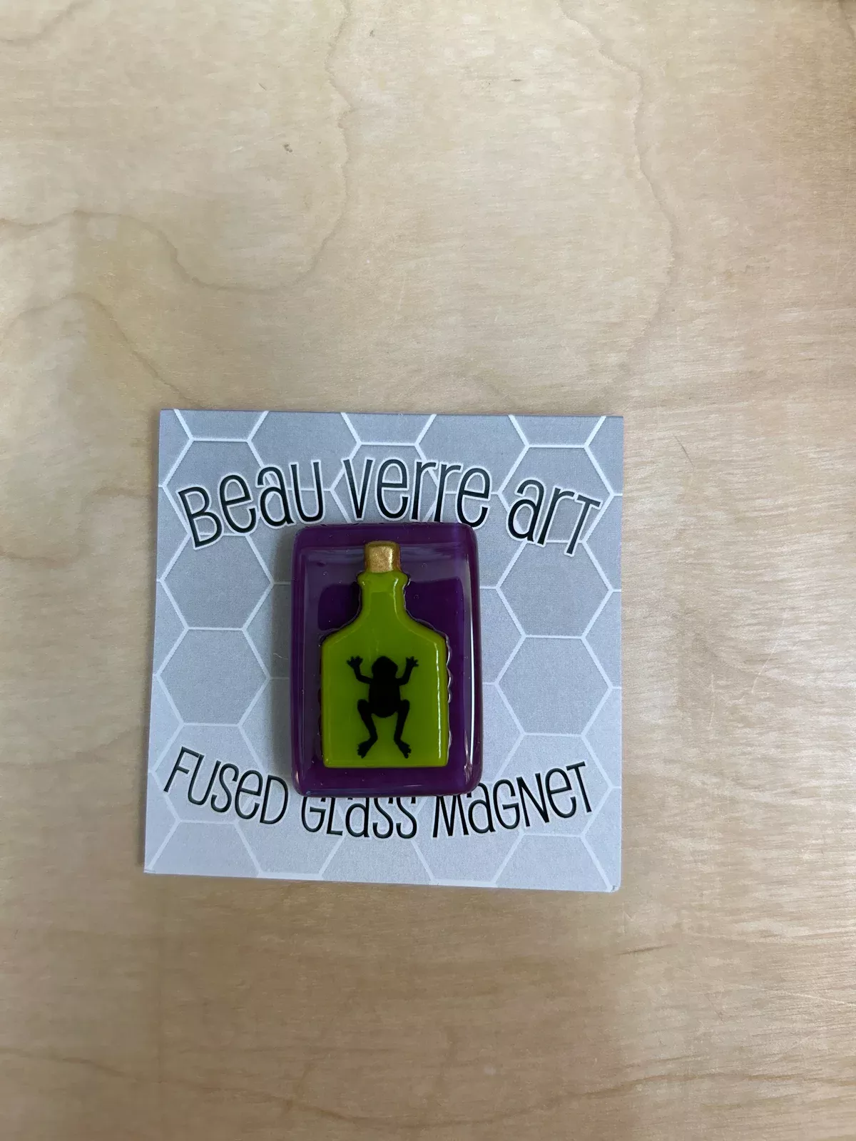 Beau Verre Art Needle Minder Potion Bottle