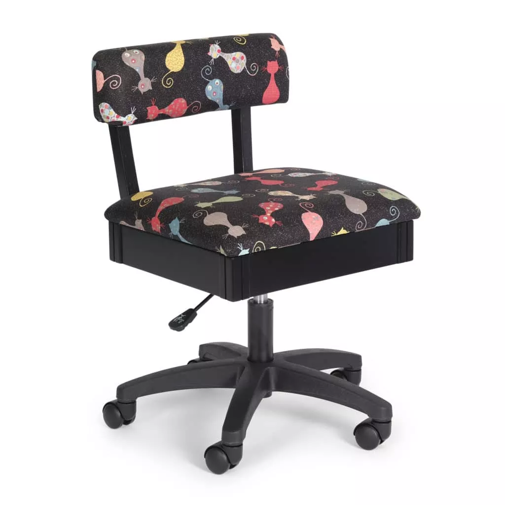 Black Cat’s Meow Hydraulic Sewing Chair