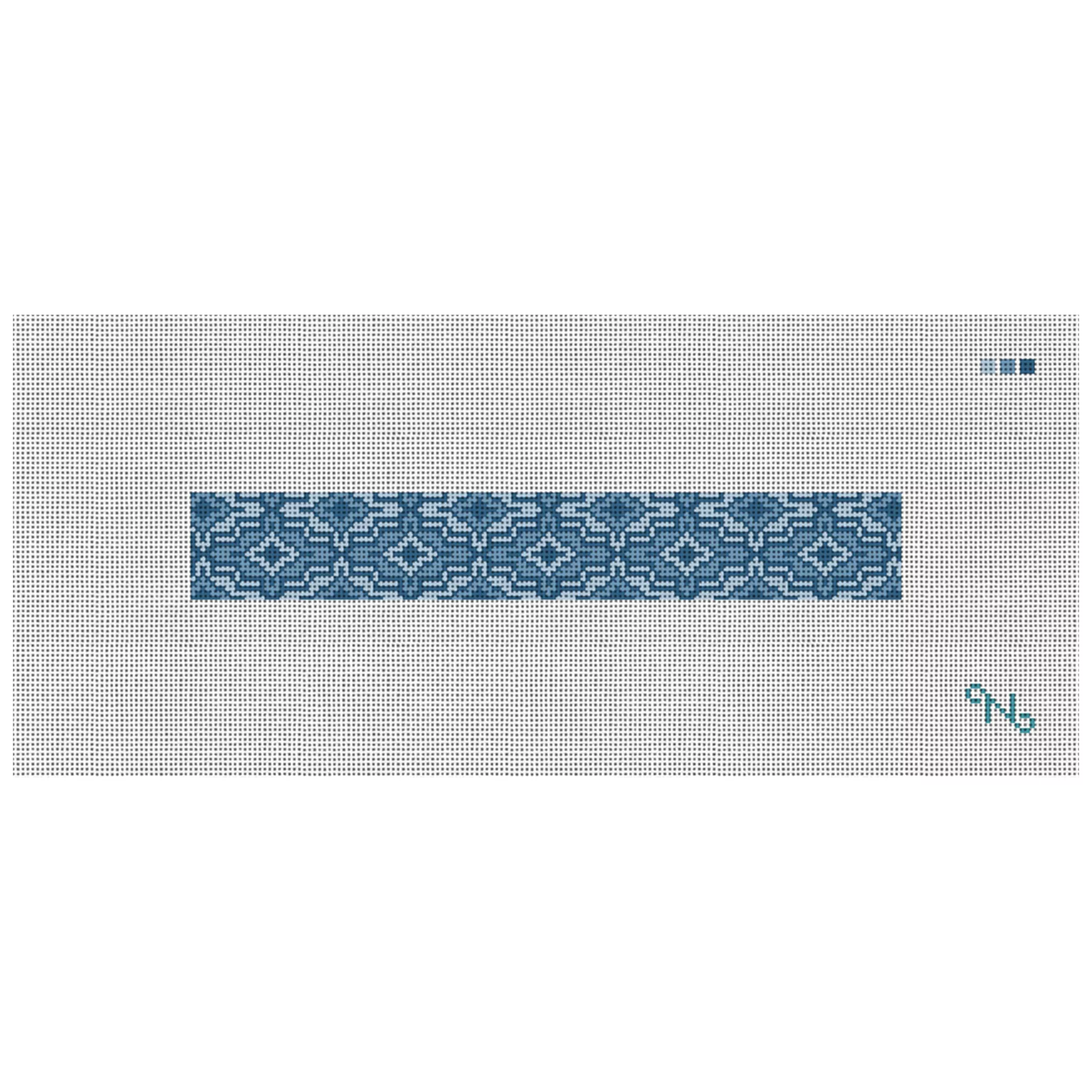 Blue Ares Needlepoint Key Fob Kit