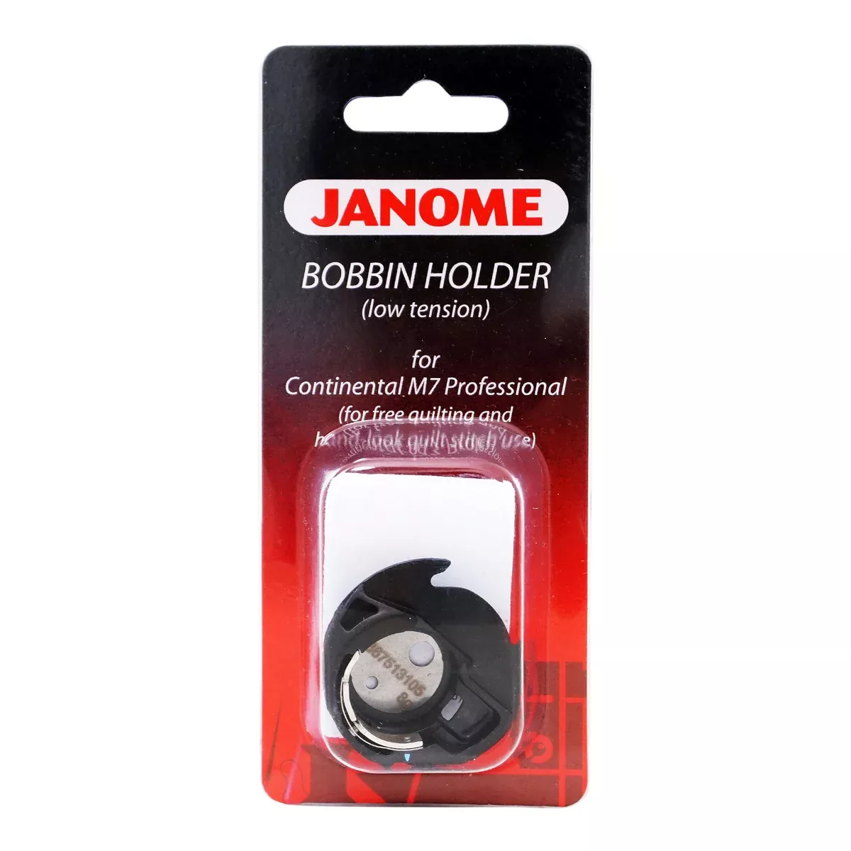 Blue Dot Bobbin Case Janome M7 - 202433008