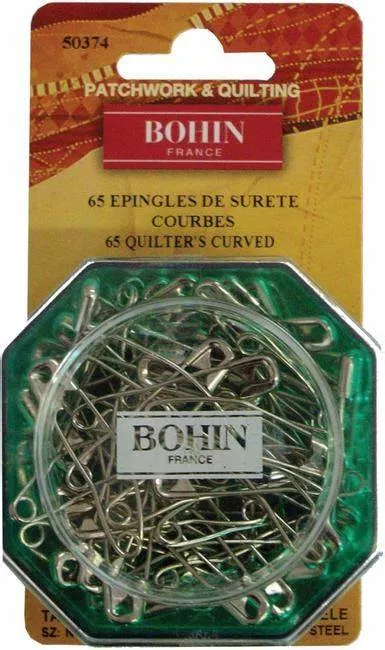Bohin Curved Safety Pins - BOH50371