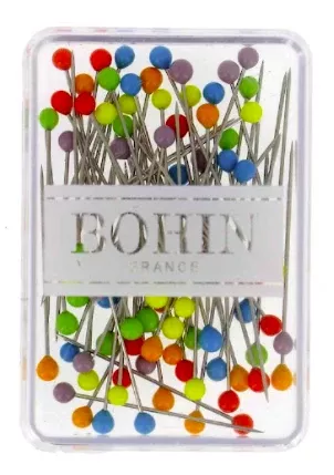 Bohin Murano Glass Head Pins BOH99957