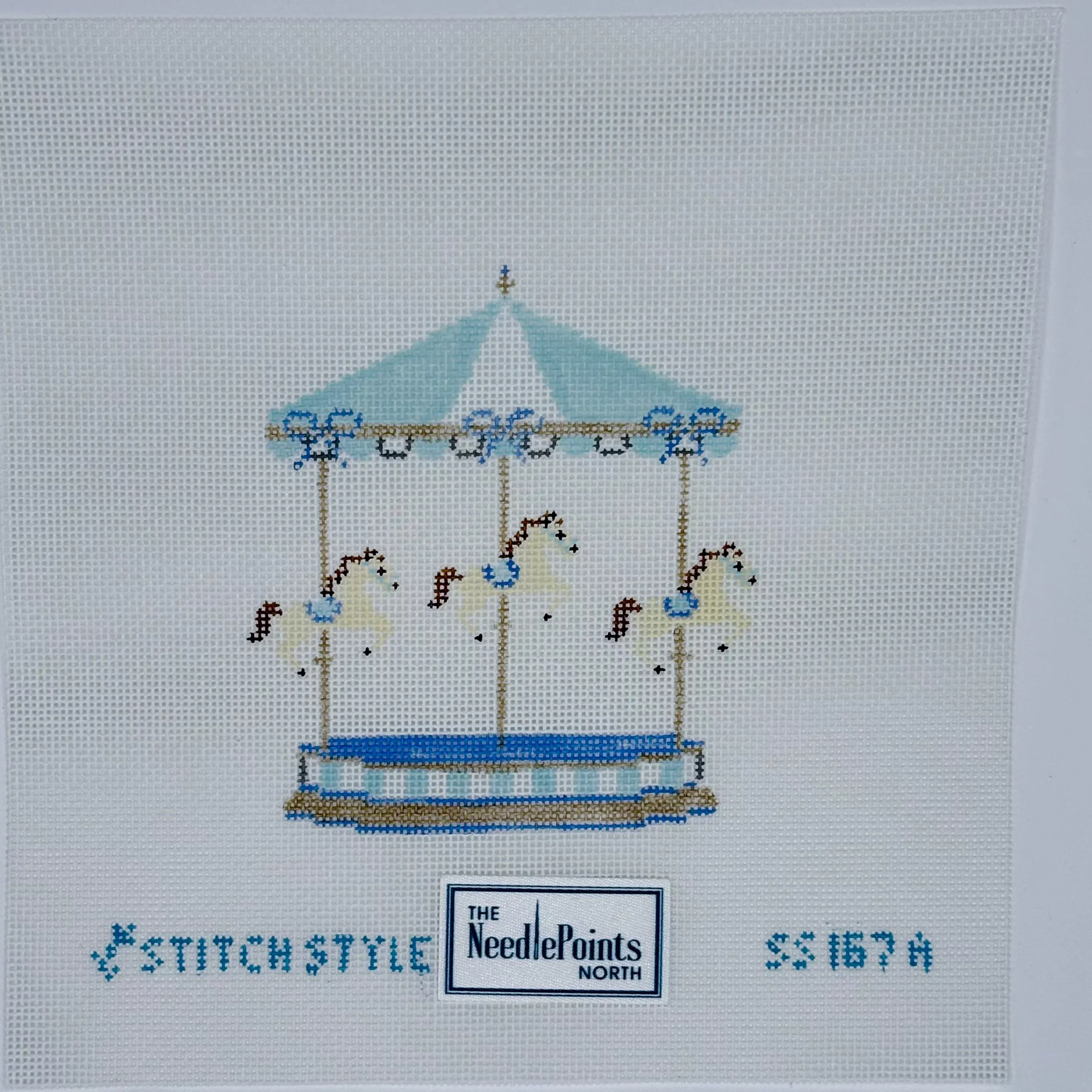 Carousel Series Blue Baby