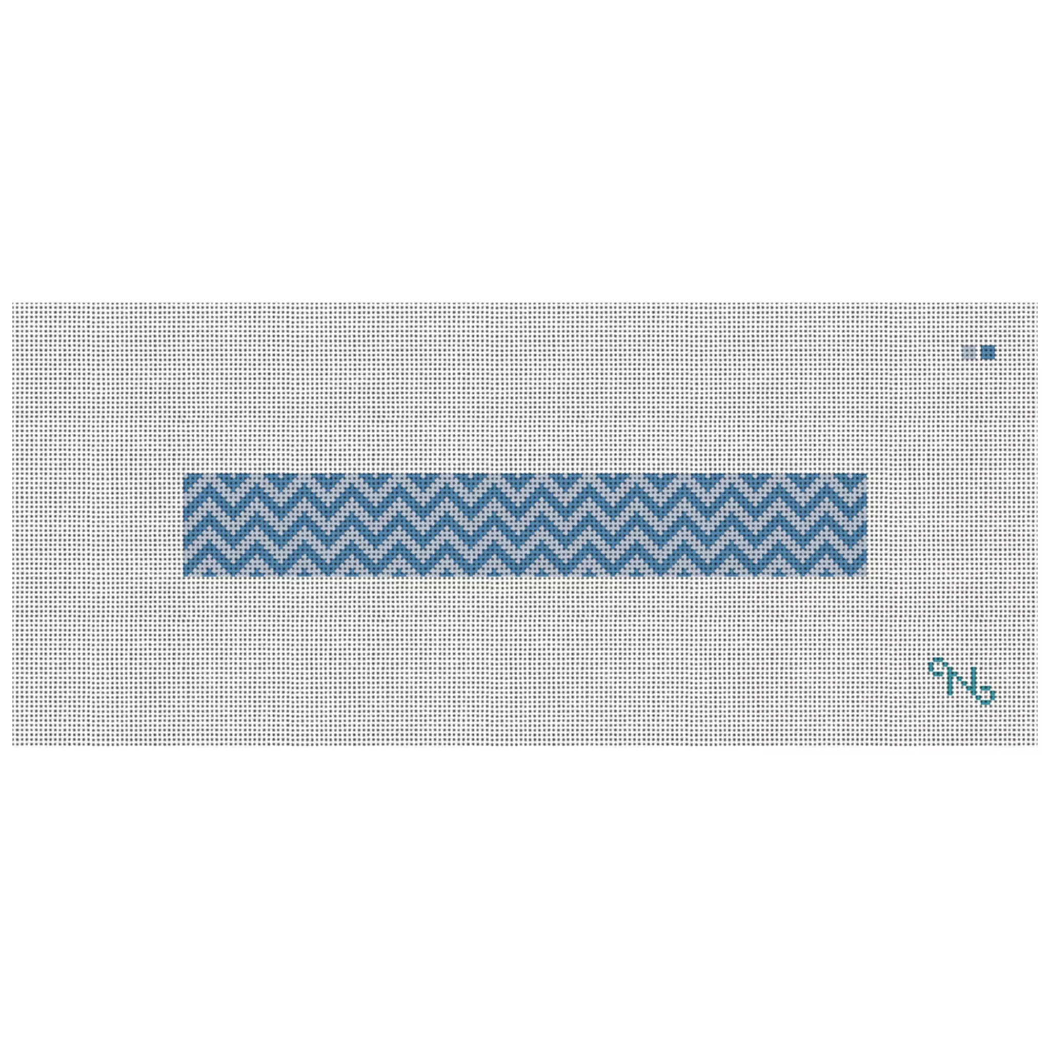 Chevron Needlepoint Key Fob Kit