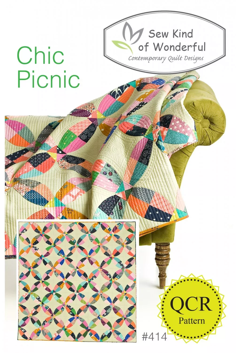 Chic Picnic Quilt Pattern by Sew Kind of Wonderful