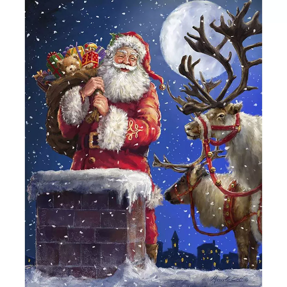 Christmas Time is Here - P10741-Housetop