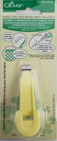 Clover Fusible Bias Tape Maker, 12mm
