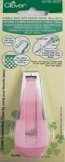 Clover Fusible Bias Tape Maker, 18mm