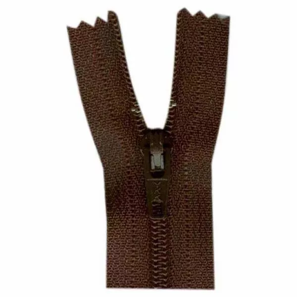 Costumakers Zipper Sept. Brown 9"