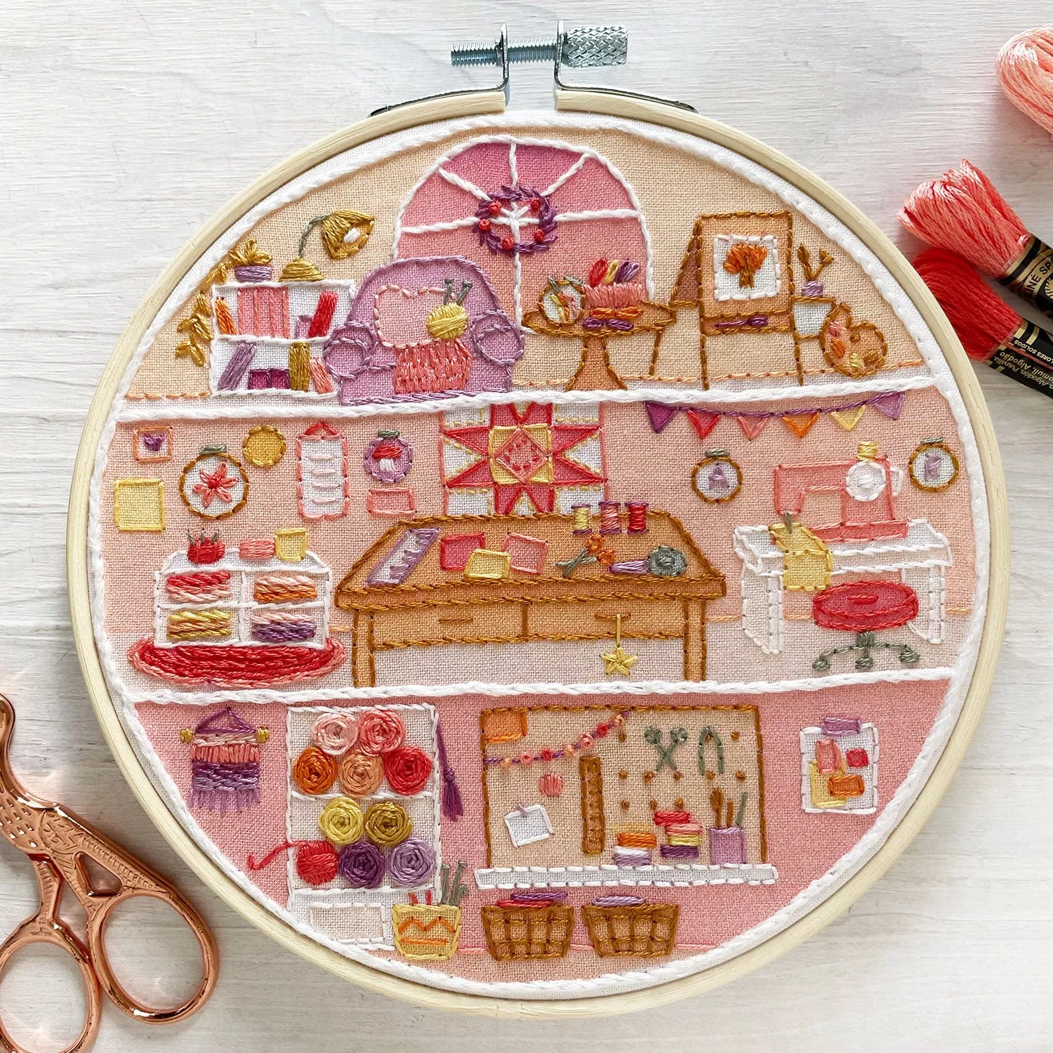 Craft House Embroidery Sampler
