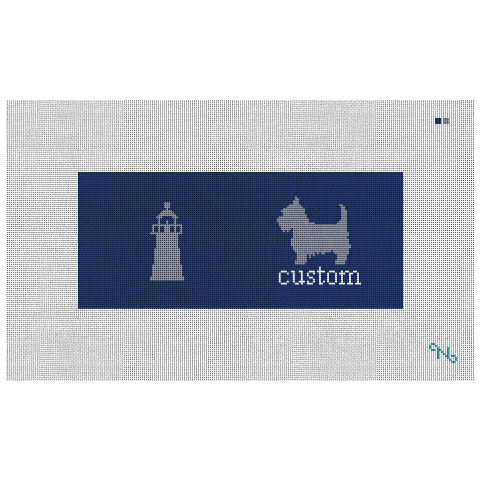 Custom Needlepoint Flask Kit