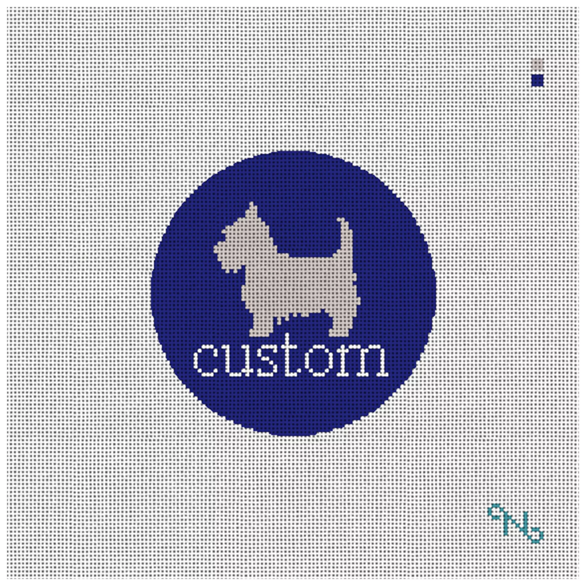 Custom Needlepoint Ornament Kit