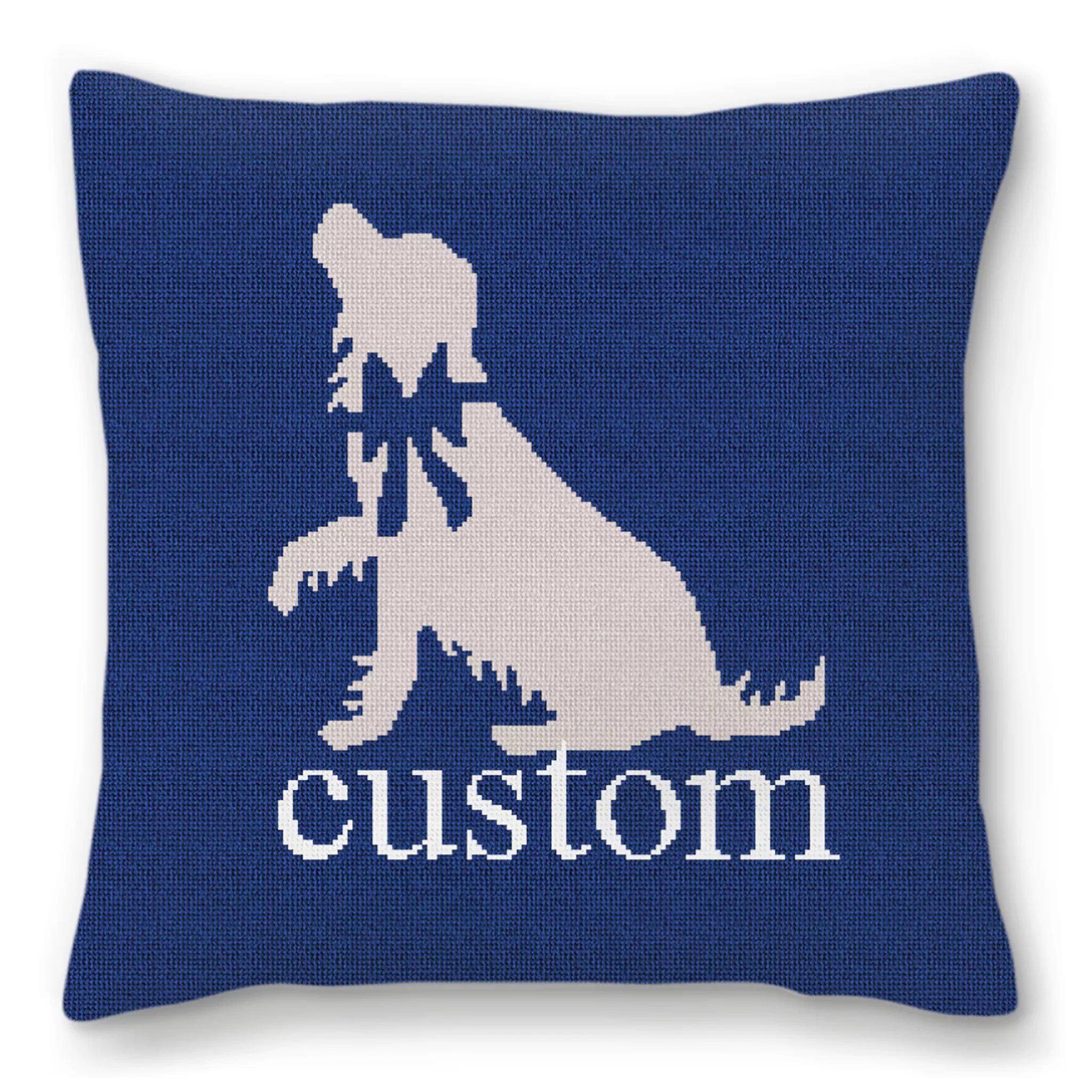 Custom Needlepoint Pillow
