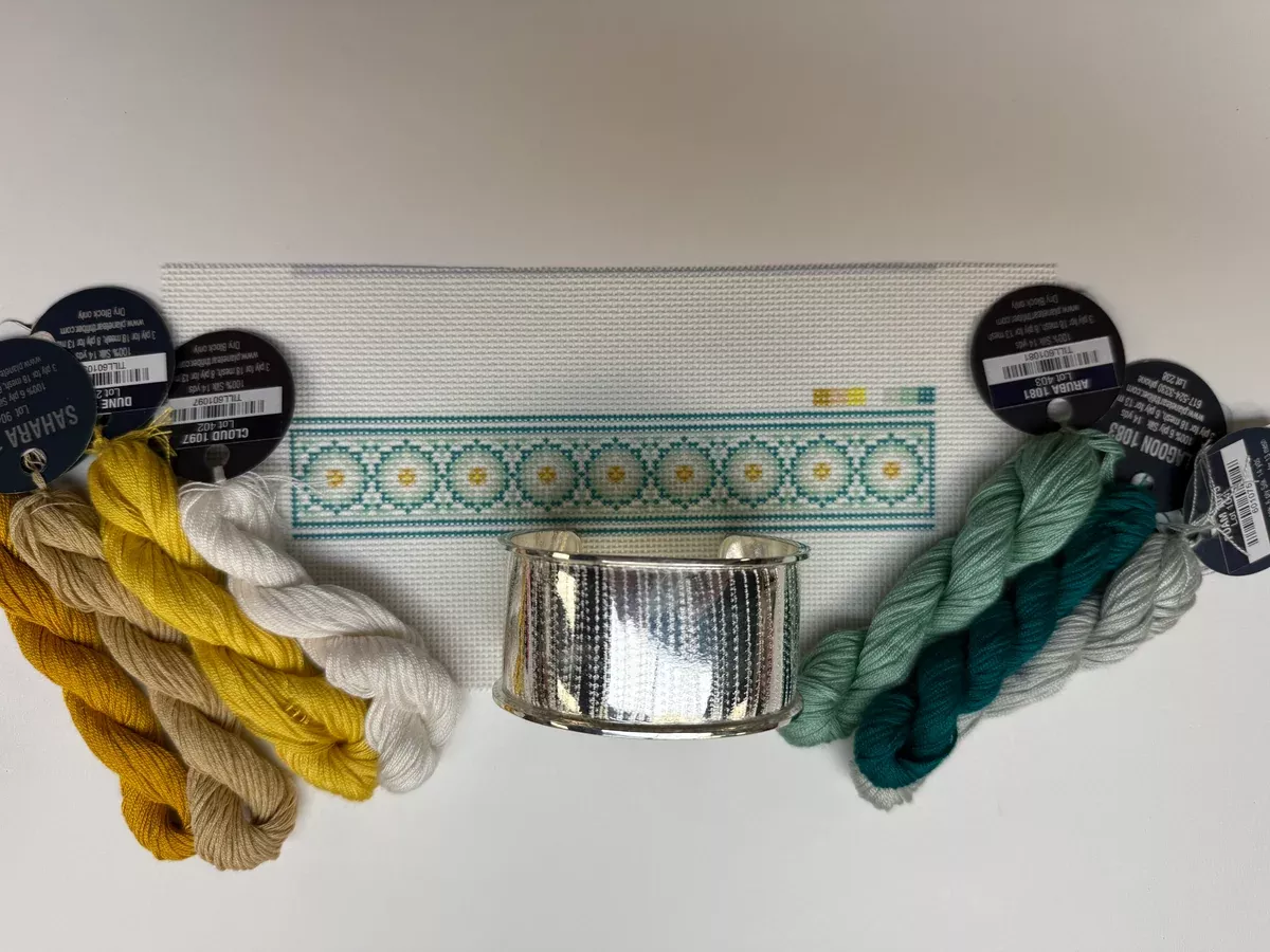 Deep Aqua Geo Cuff Kit Pre Order