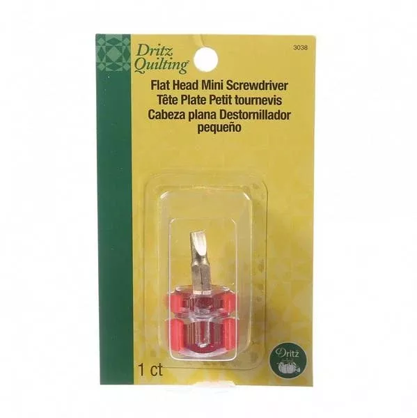 Dritz Flat Head Mini Screwdriver