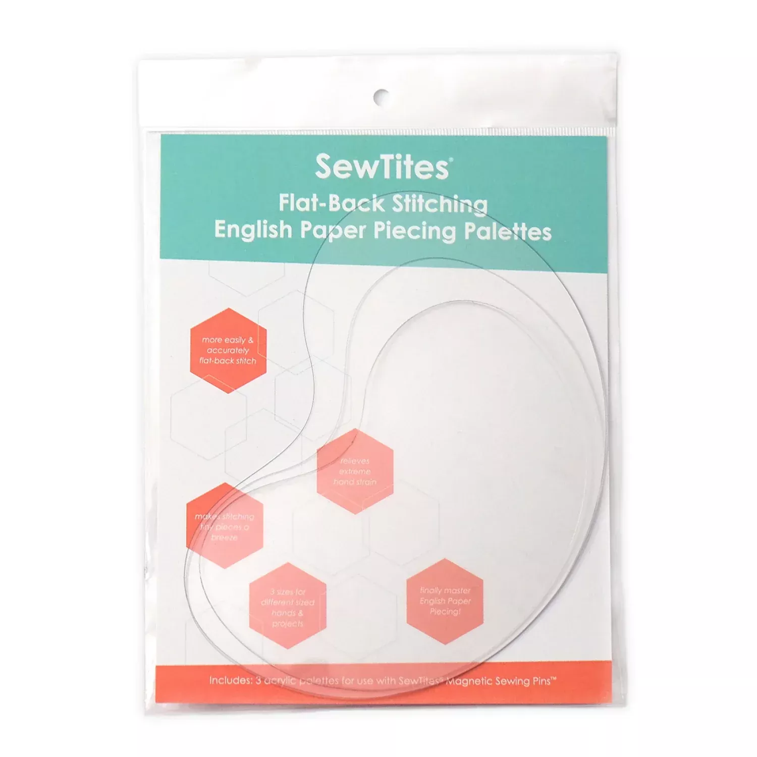 Flat Back Stitching English Paper Piecing Palette