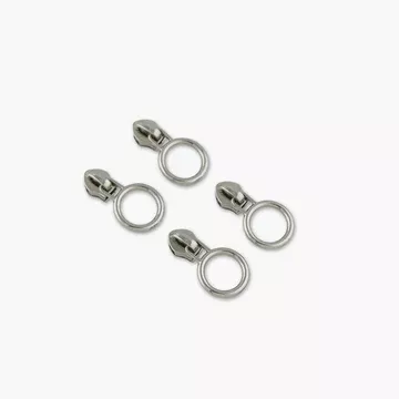 FOUR CIRCLE ZIPPER PULLS