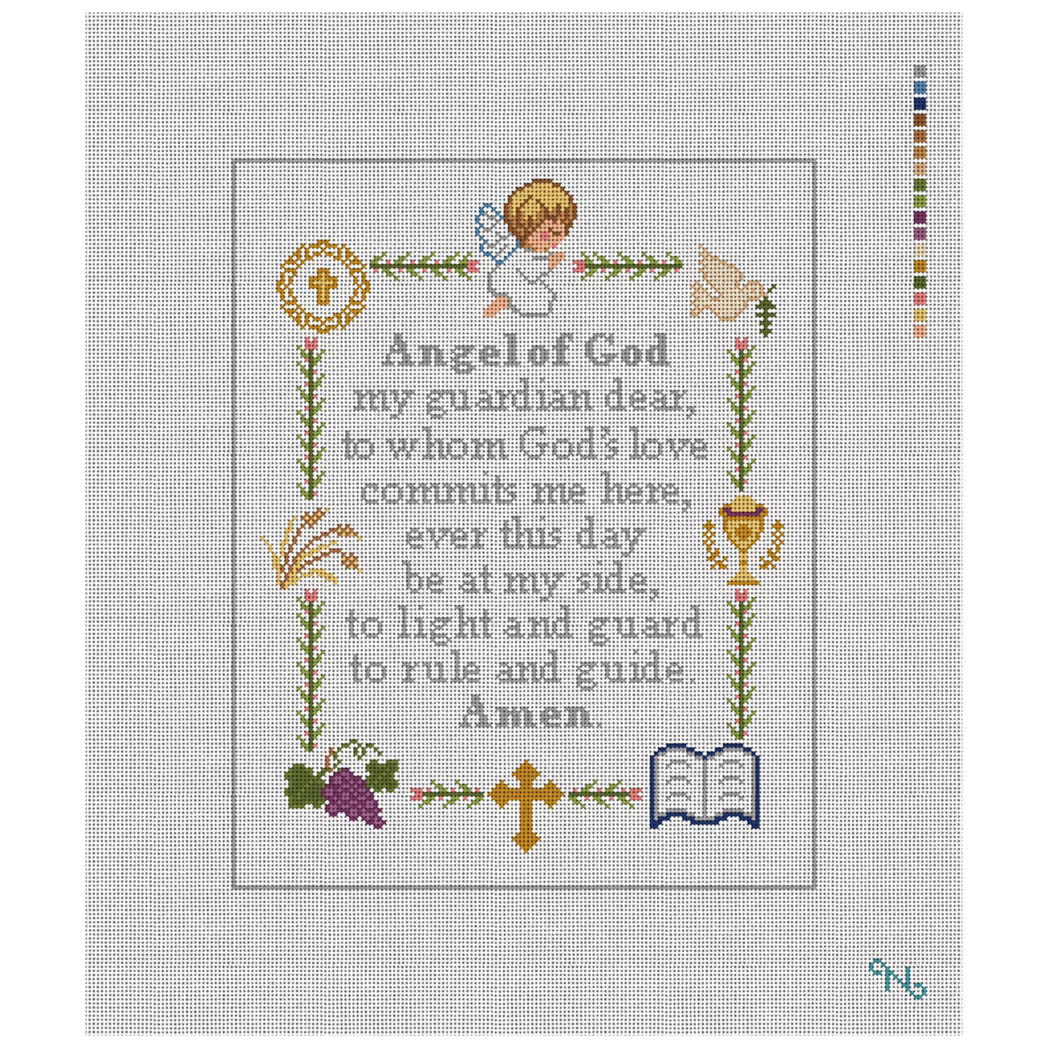 Guardian Angel Needlepoint Kit