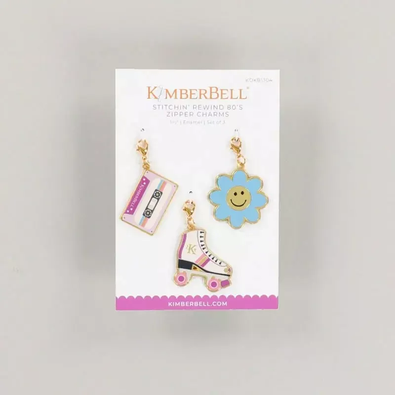 Kimberbell 80’s Zipper Charms