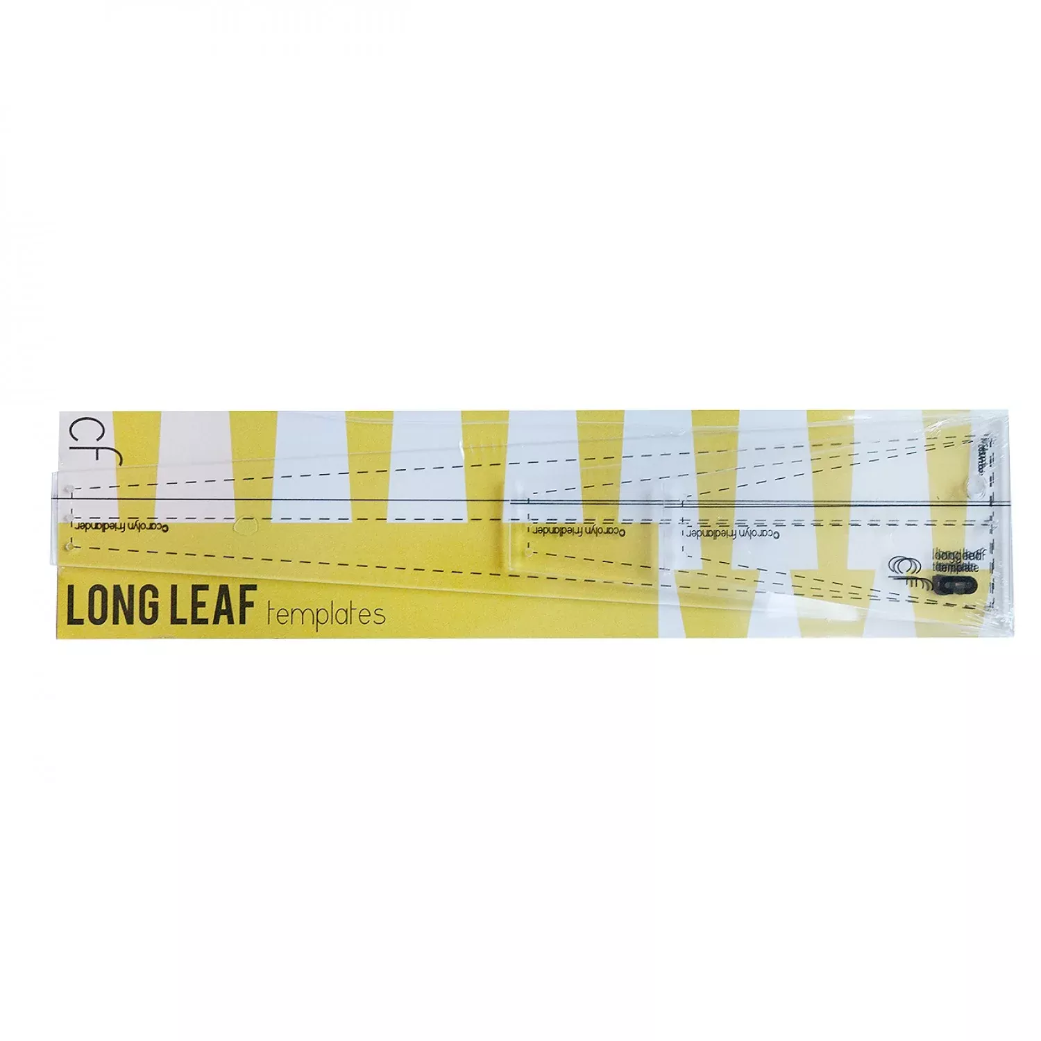 Long Leaf Acrylic Template Set # CF2007 - Special Order