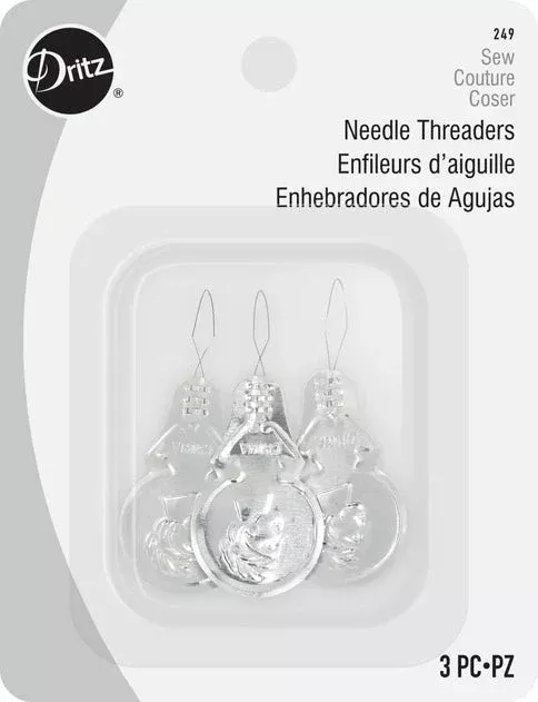 Metal Needle Threaders, 3 pc - DZ249