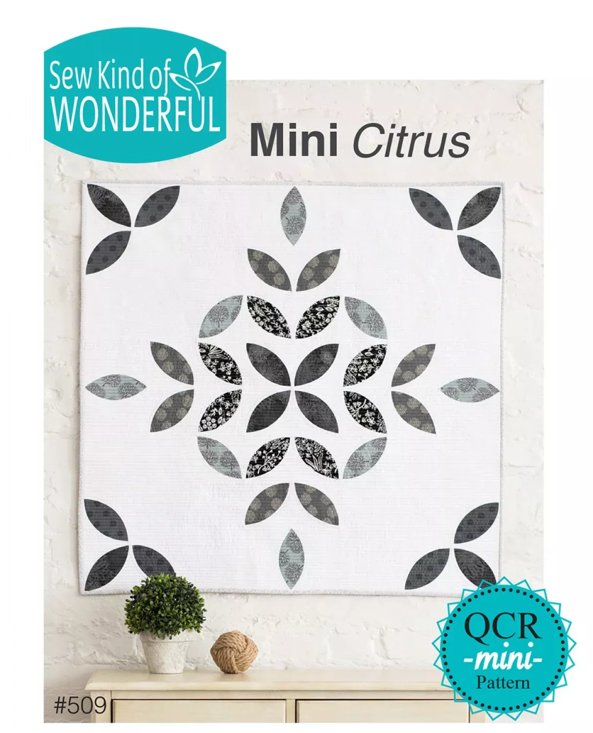 Mini Citrus Quilt Pattern by Sew Kind of Wonderful