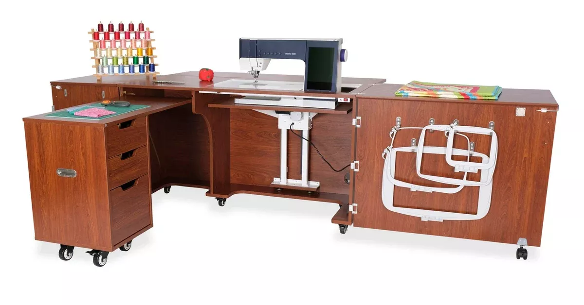 Outback XL Sewing Cabinet Teak