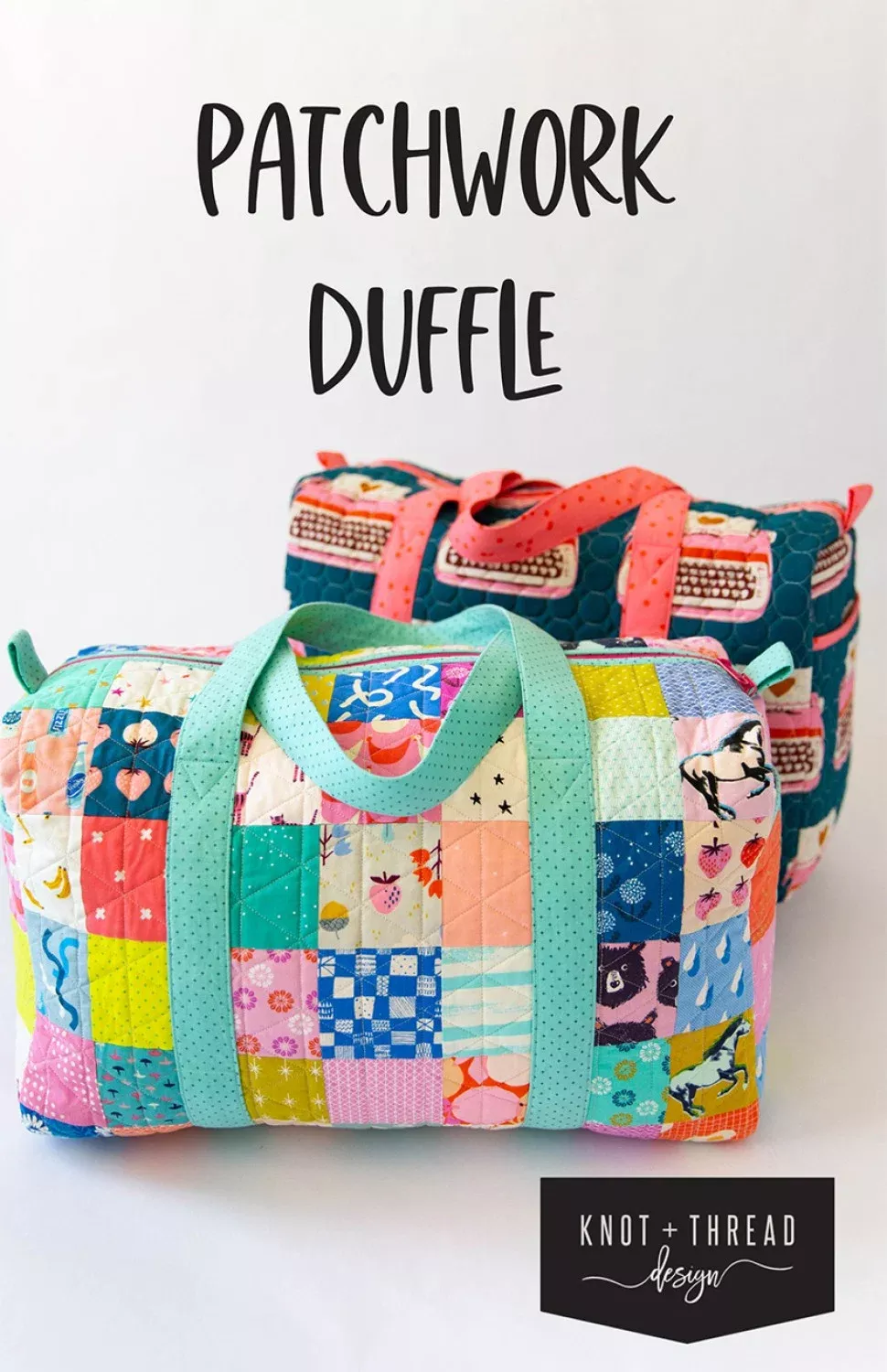 Patchwork Duffle by Knot & Thread Design