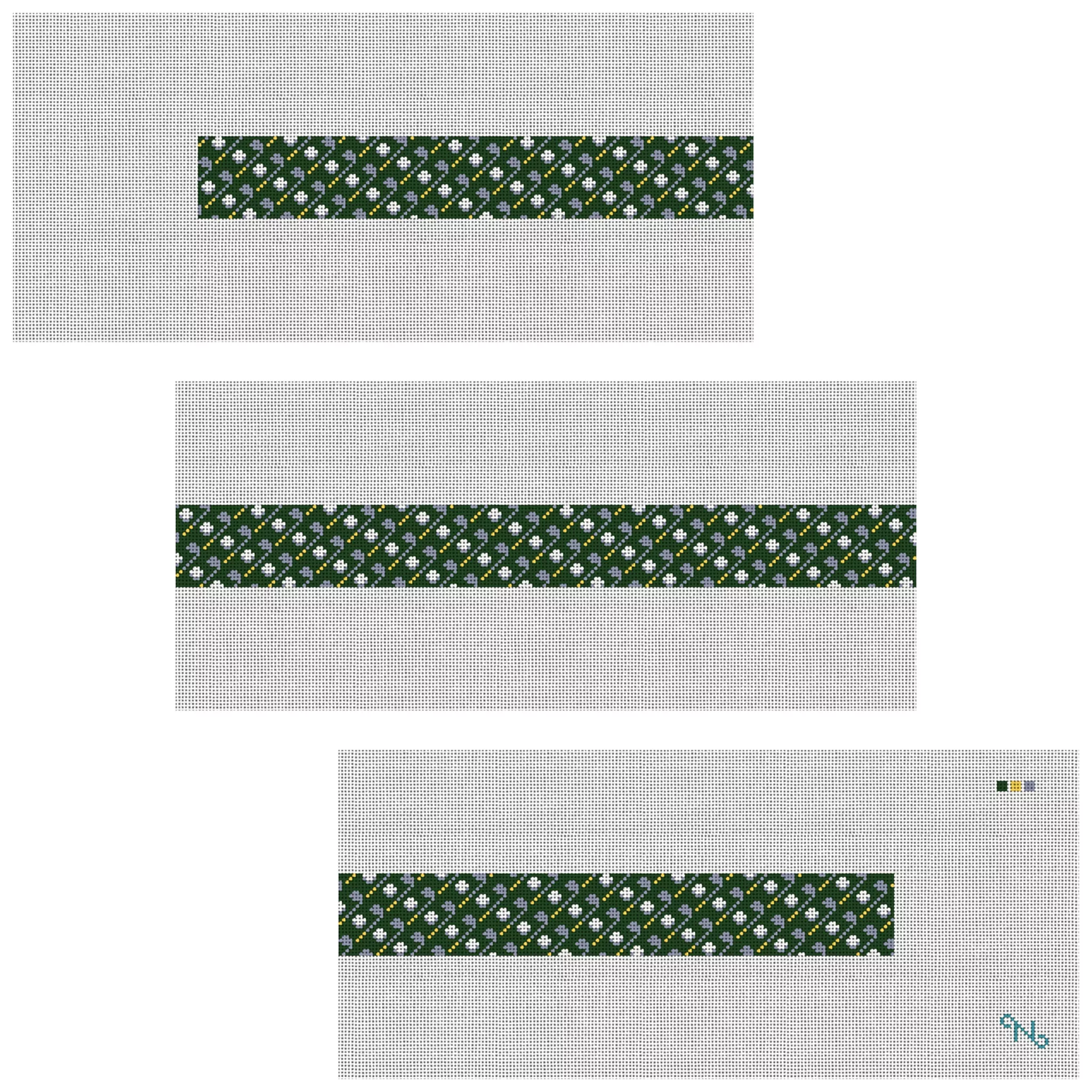 Perfect Golf Pair Needlepoint Belt Kit