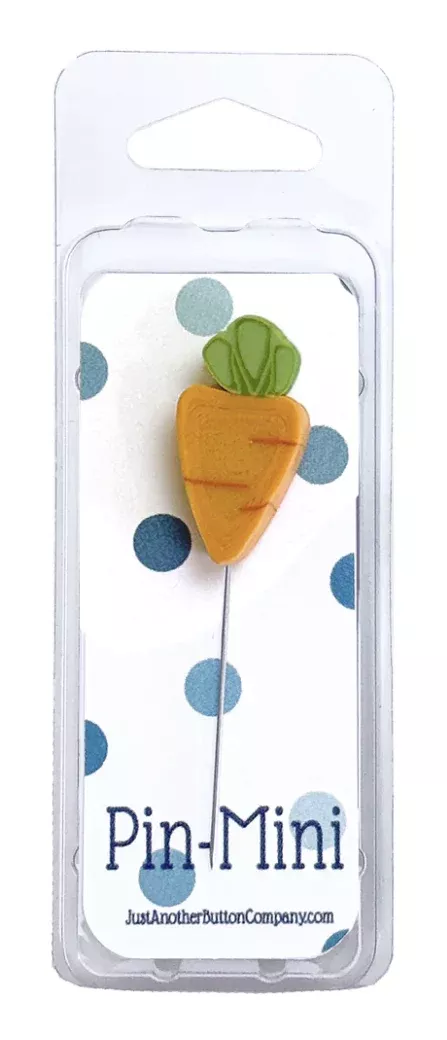 Peter's Carrot Solo Pin by Just Another Button Company