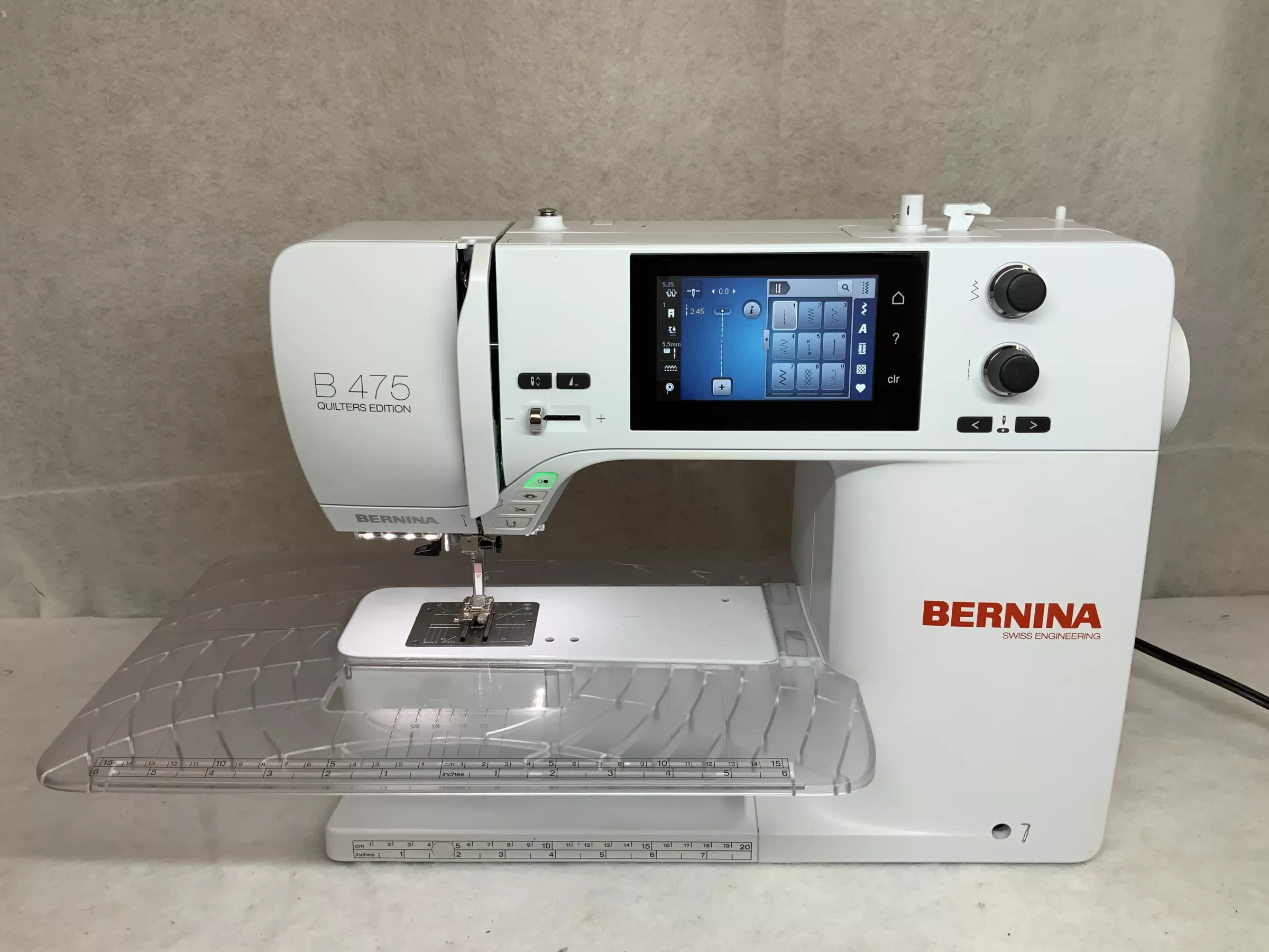 “Previously Loved” Bernina B475 Quilters Edition Sewing Machine #61112504
