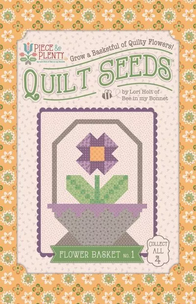 Quilt Seeds - Flower Basket #1