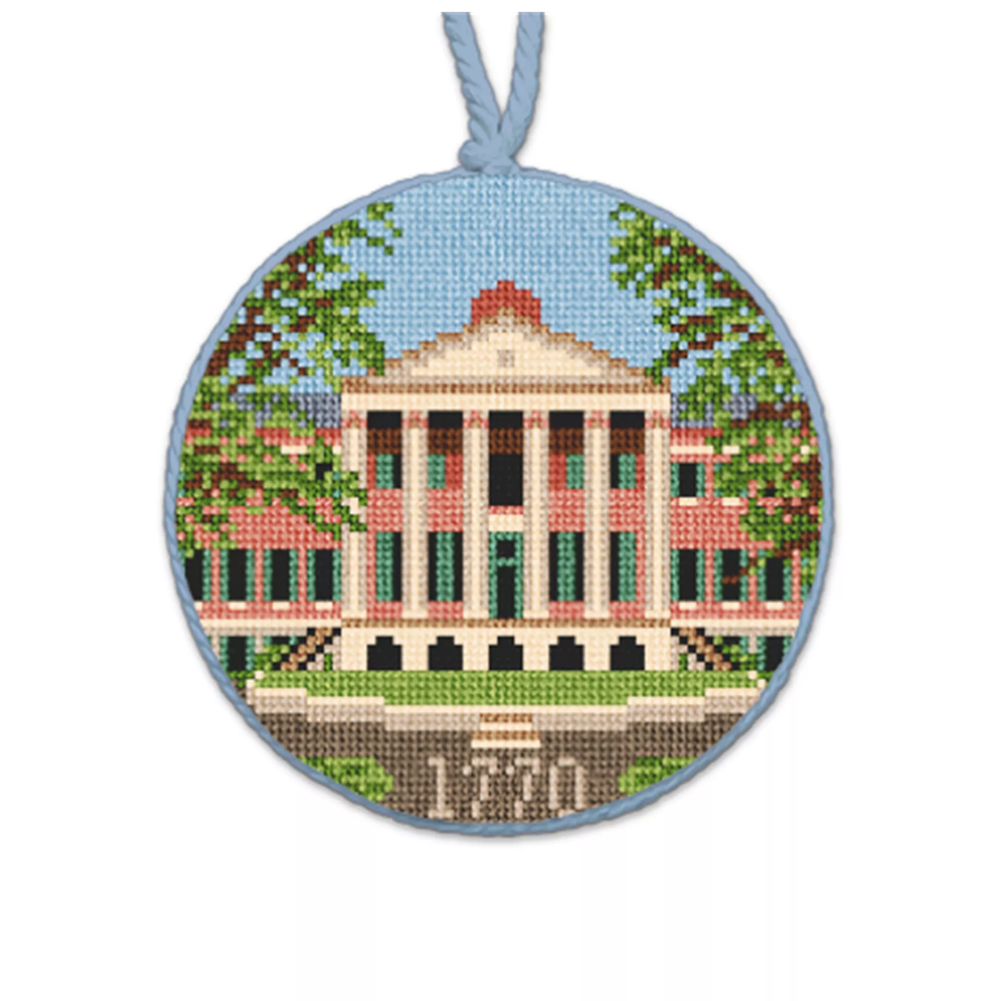 Randolph Hall Needlepoint Ornament