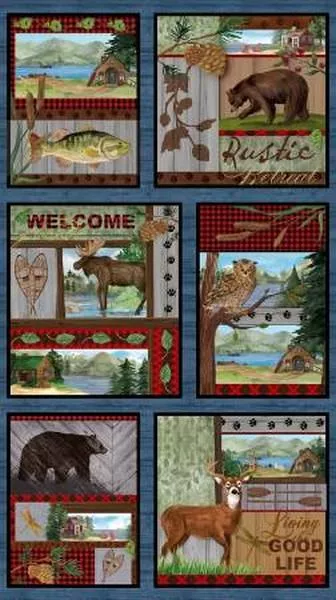 Rustic Retreat Panel