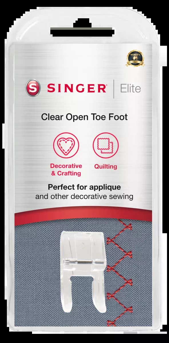 Singer Clear Open Toe Foot