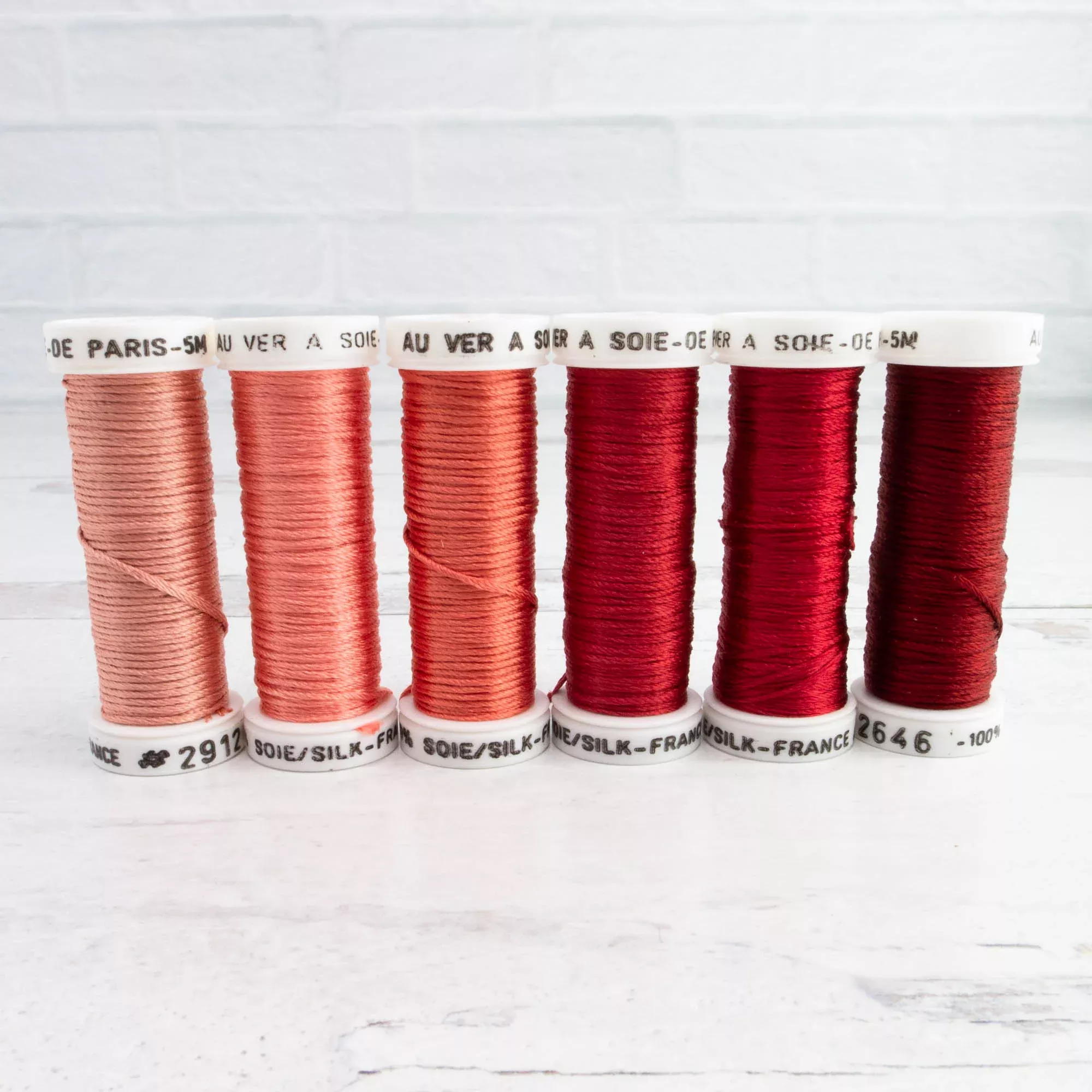 Soie de Paris Filament Silk Thread Set - Peony