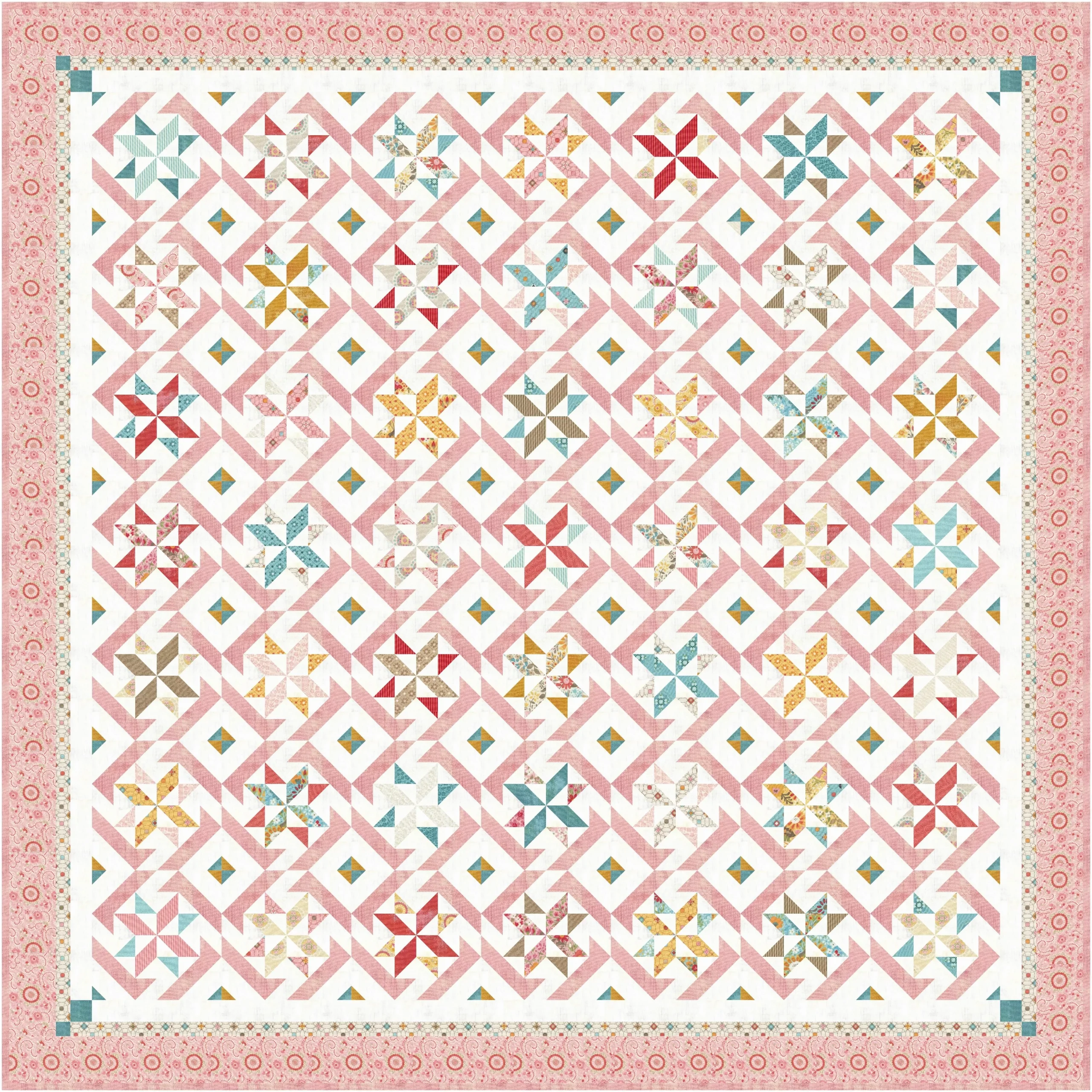Sunday Brunch by BasicGrey : Parfait Quilt Kit