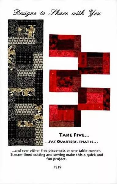Take Five Placemats