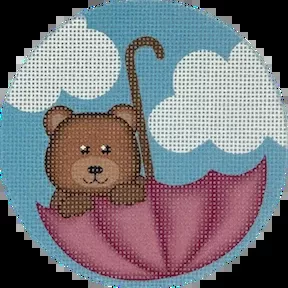Umbrella Bear, Pink BB35