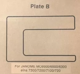 Universal Table Insert MC65/66/1600 Insert B - 494402102
